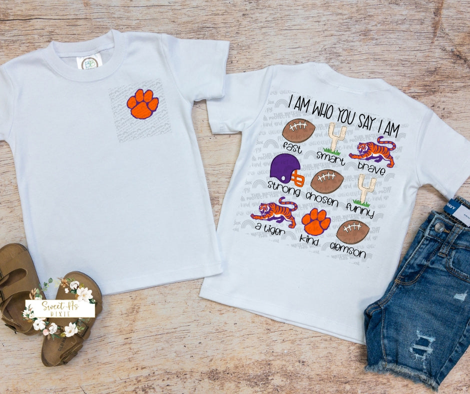 I Am Who You Say I Am Tees