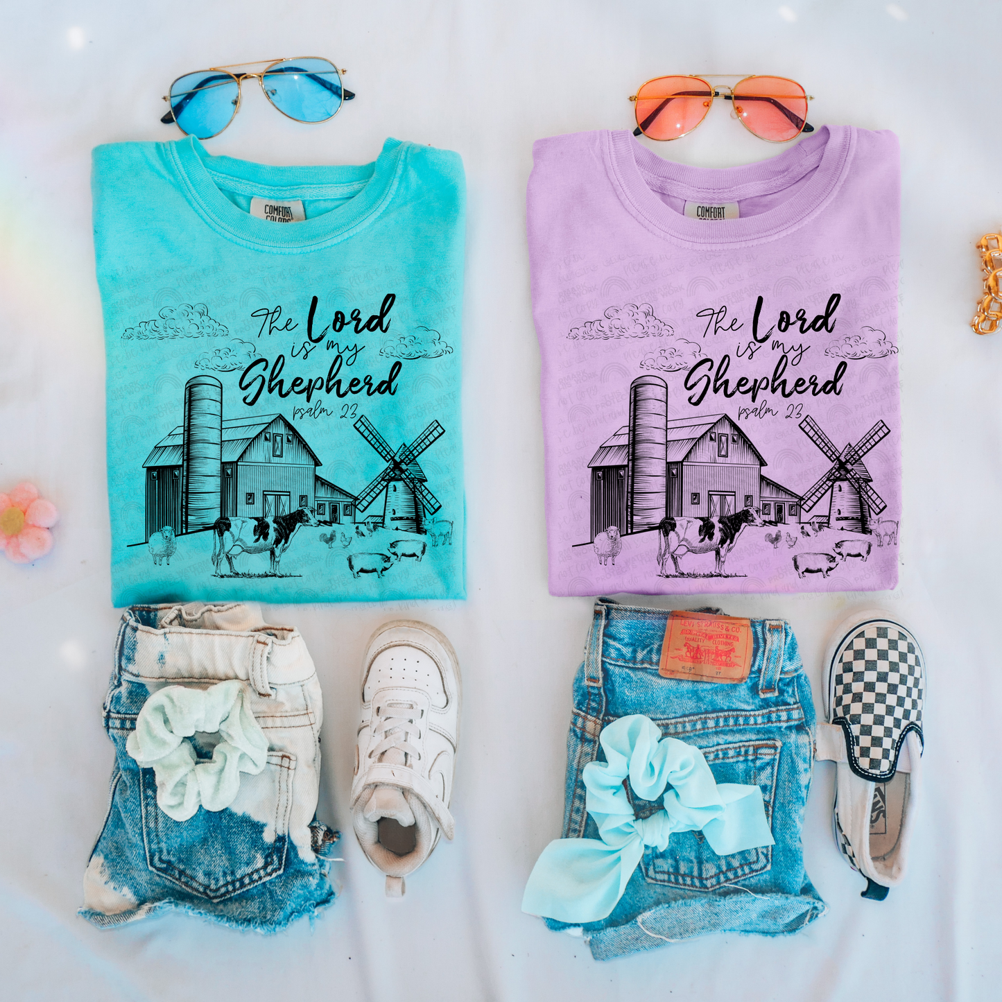 The Lord Is My Shepherd Comfort Colors-Adult