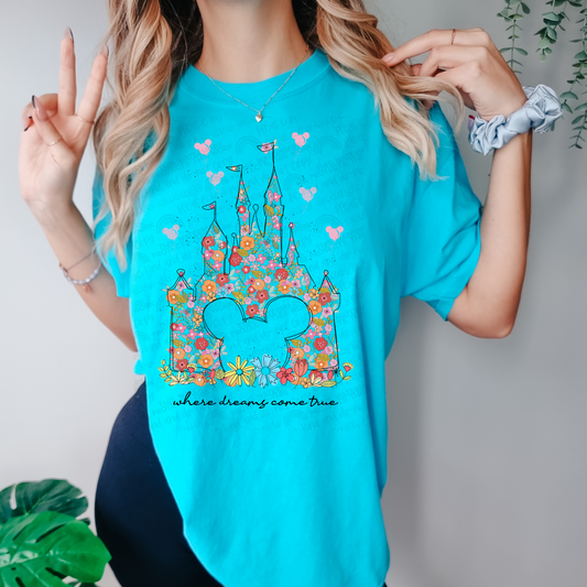 Where Dreams Come True Comfort Color Tee-Adult