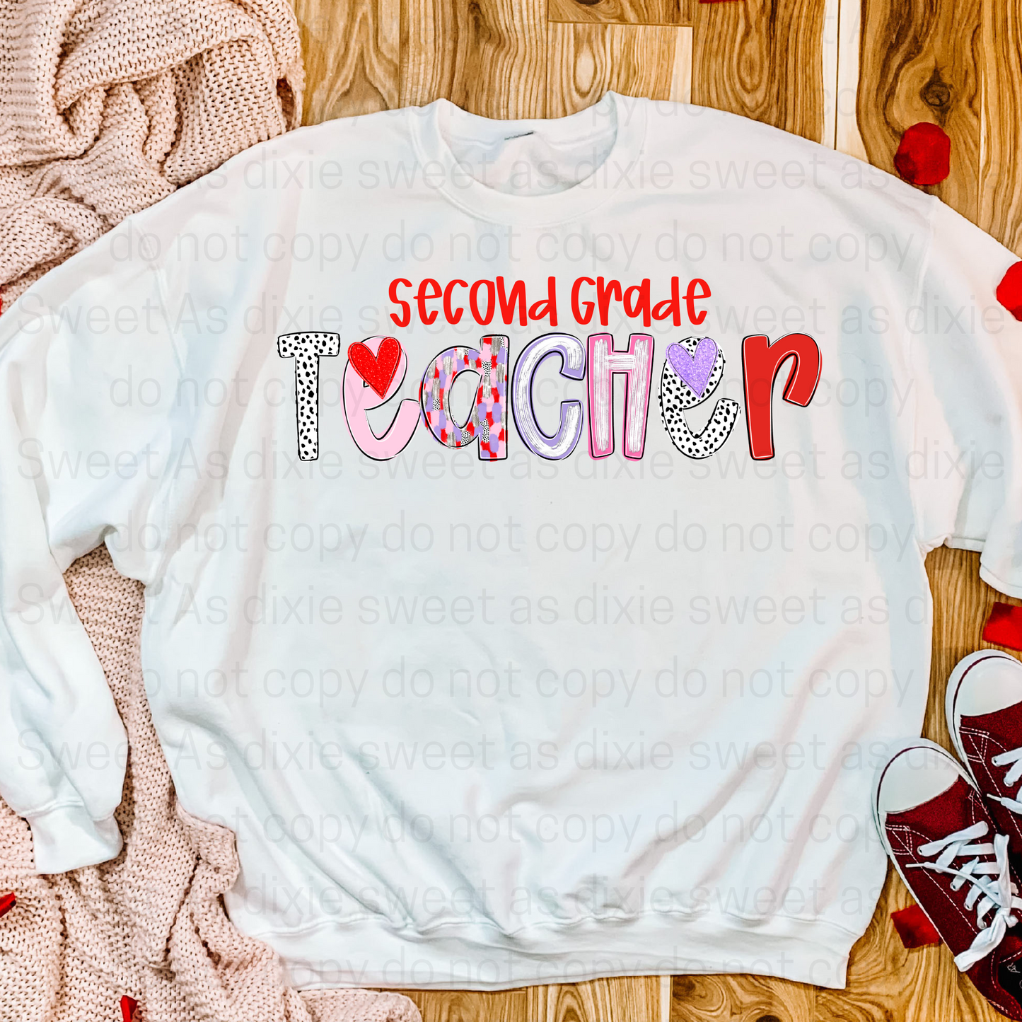 Personalized Valentine Poppy-Adult