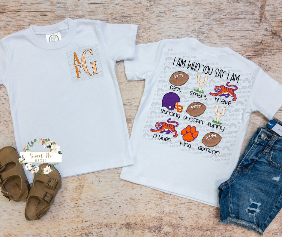 I Am Who You Say I Am Tees