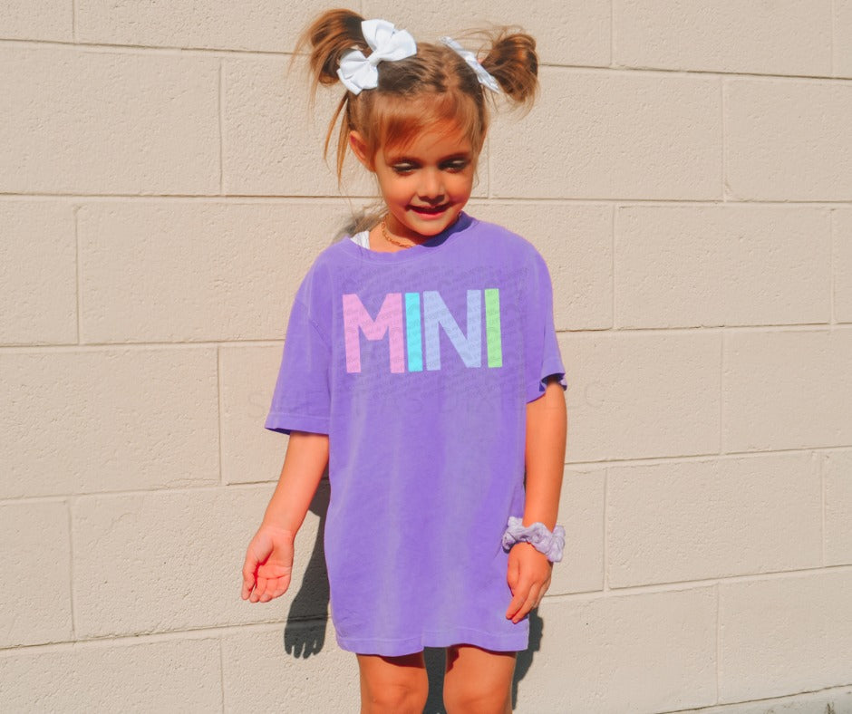 MAMA/MINI PASTEL GRAPHIC TEE