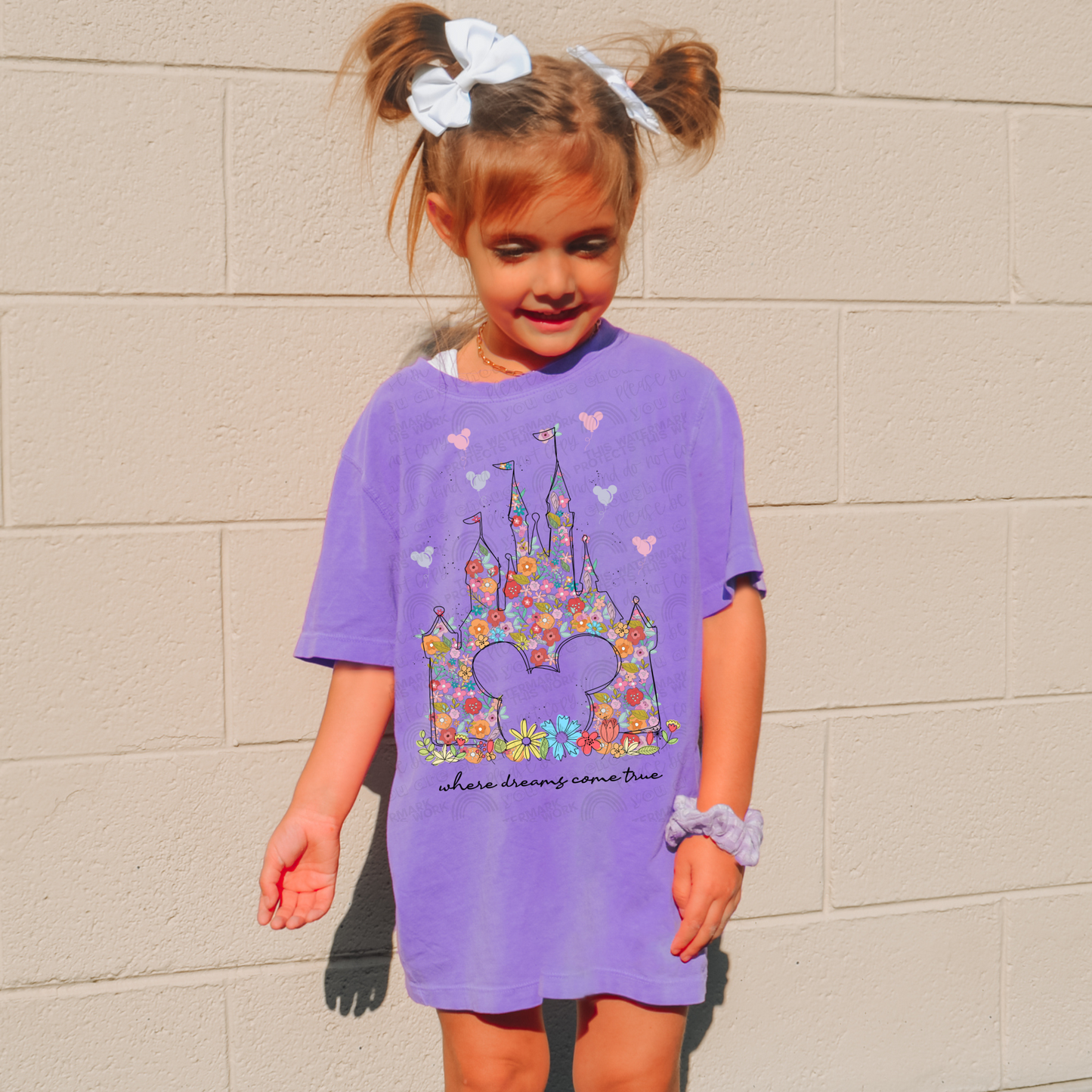 Where Dreams Come True Comfort Color Tee-Youth