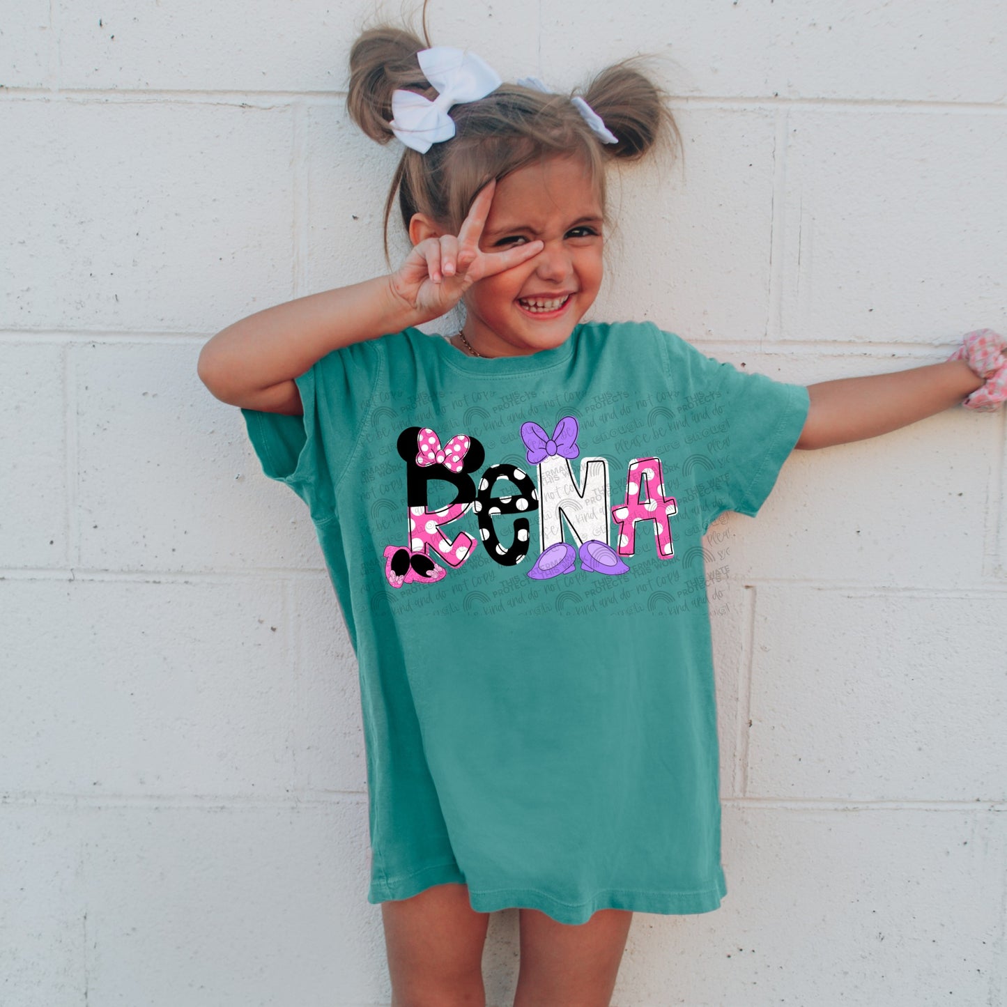 Comfort Colors Personalized Clubhouse Graphic Tee