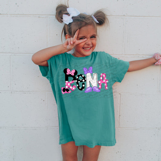 Rabbit Skins Personalized Clubhouse Graphic Tee