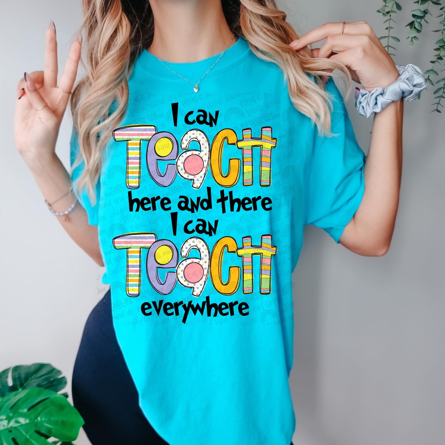 Teach Everywhere Comfort Colors Tee