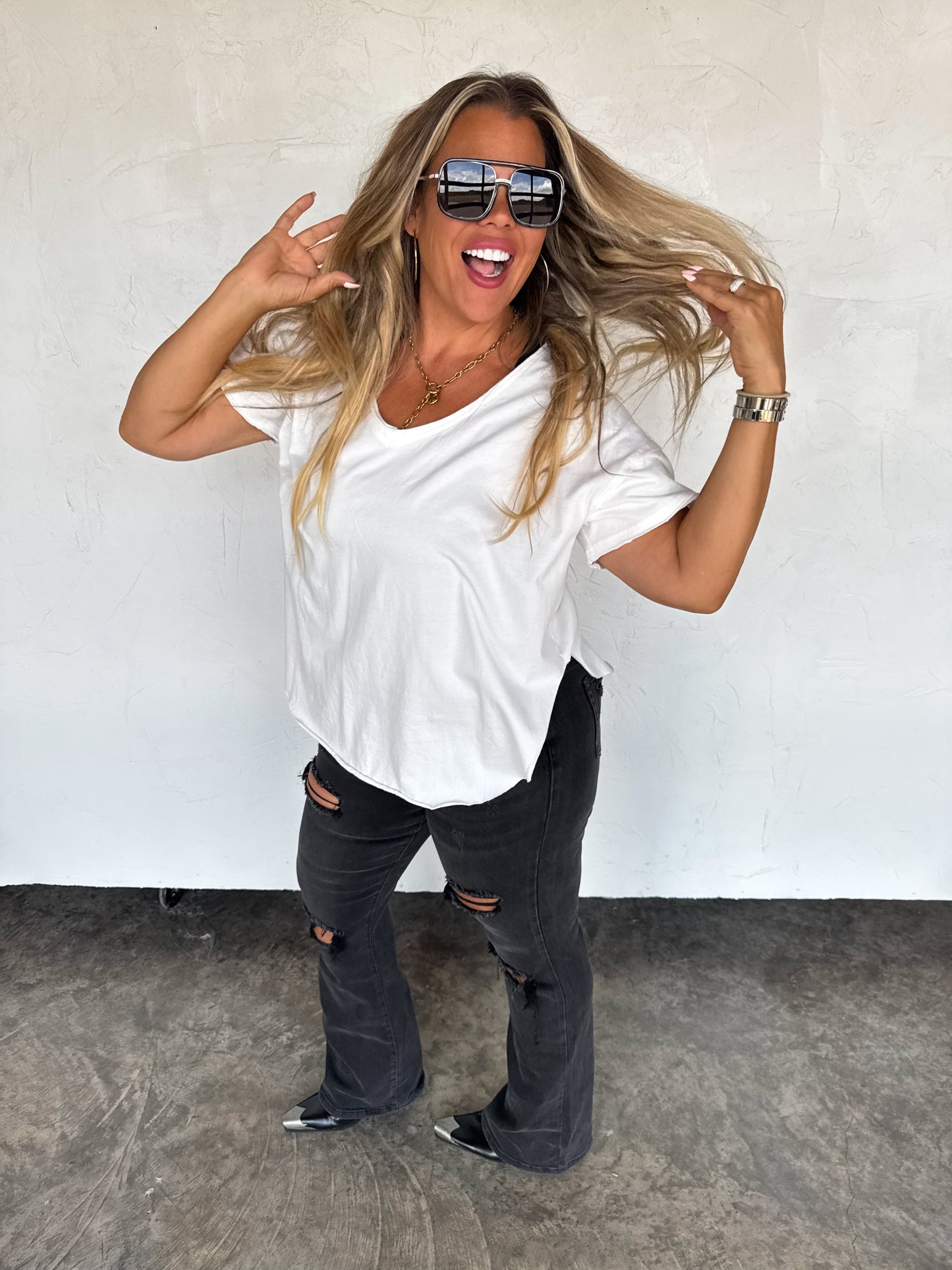 PREORDER- NEW COLORS- ASHLAND STRAIGHT LEG DISTRESSED JEANS
