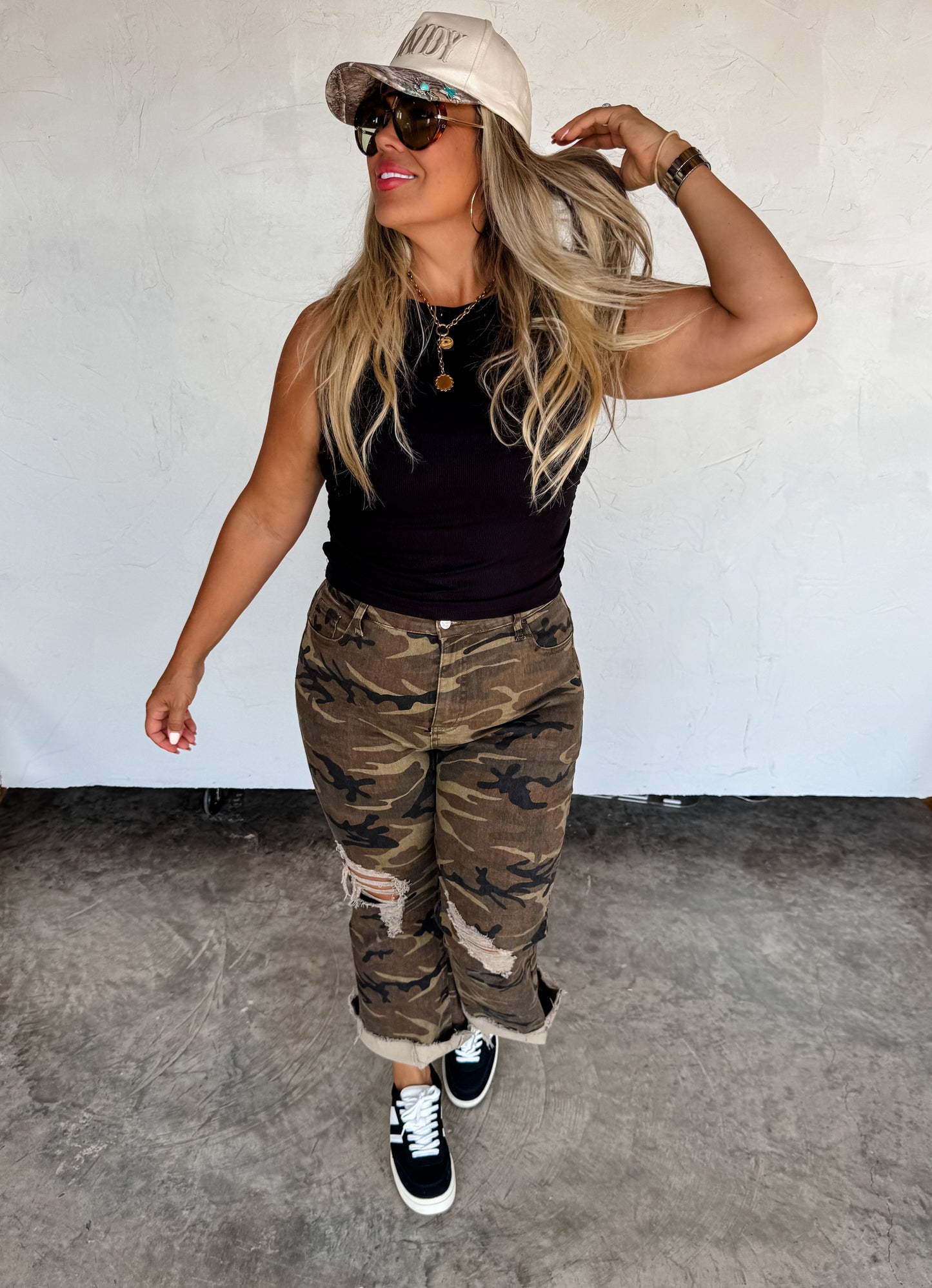 PREORDER- URBAN CAMO DISTRESSED JEAN