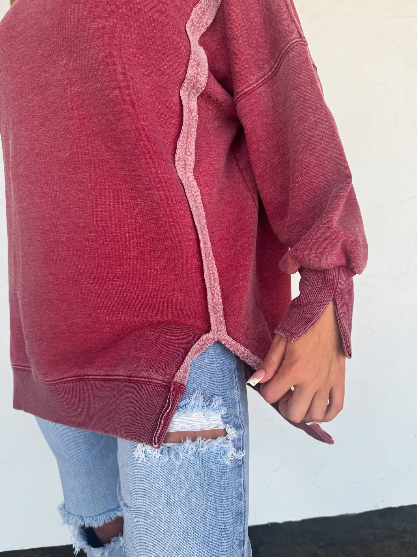 PREORDER- THE COMFY CUT SWEATSHIRT
