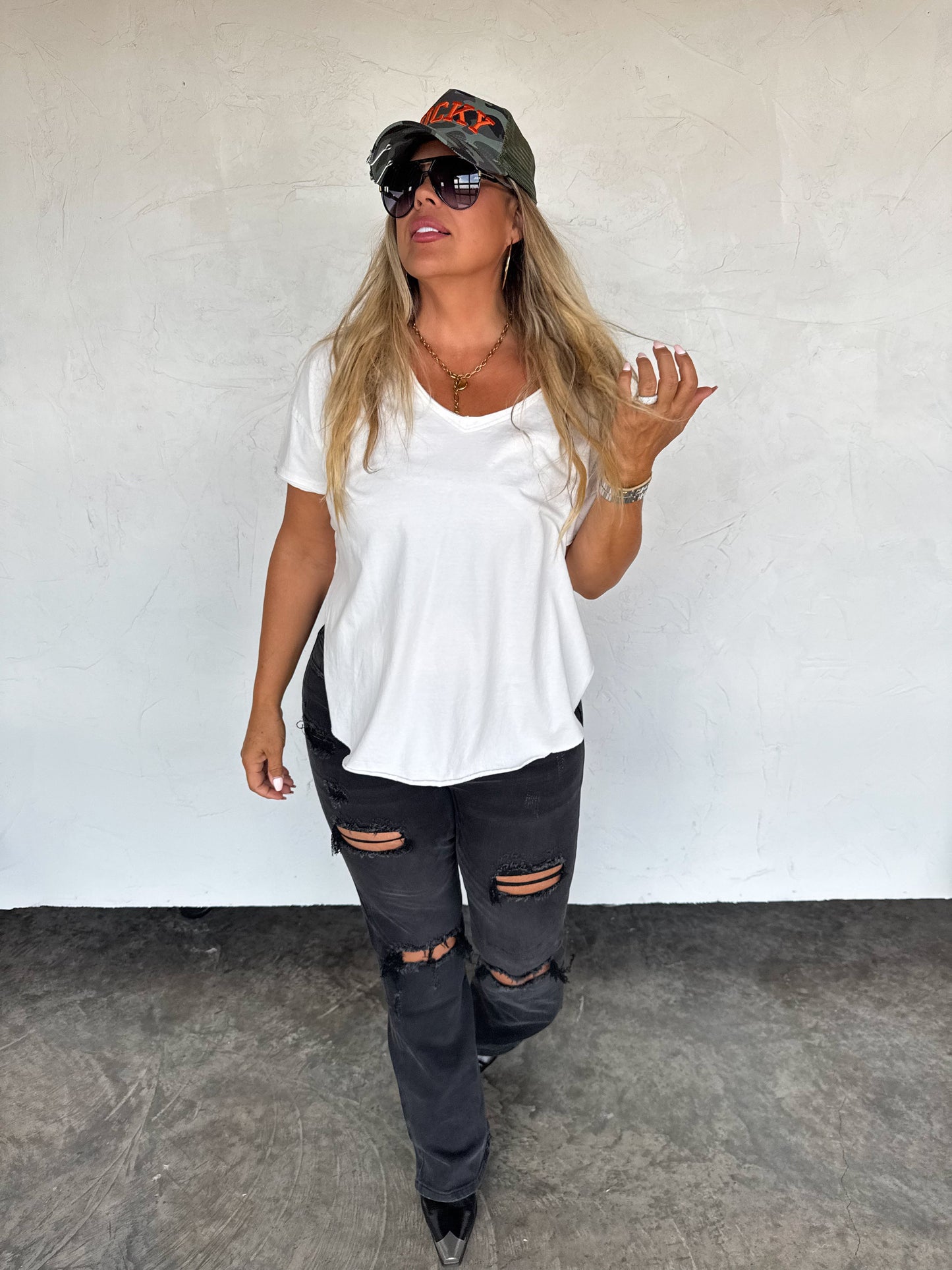 PREORDER- NEW COLORS- ASHLAND STRAIGHT LEG DISTRESSED JEANS