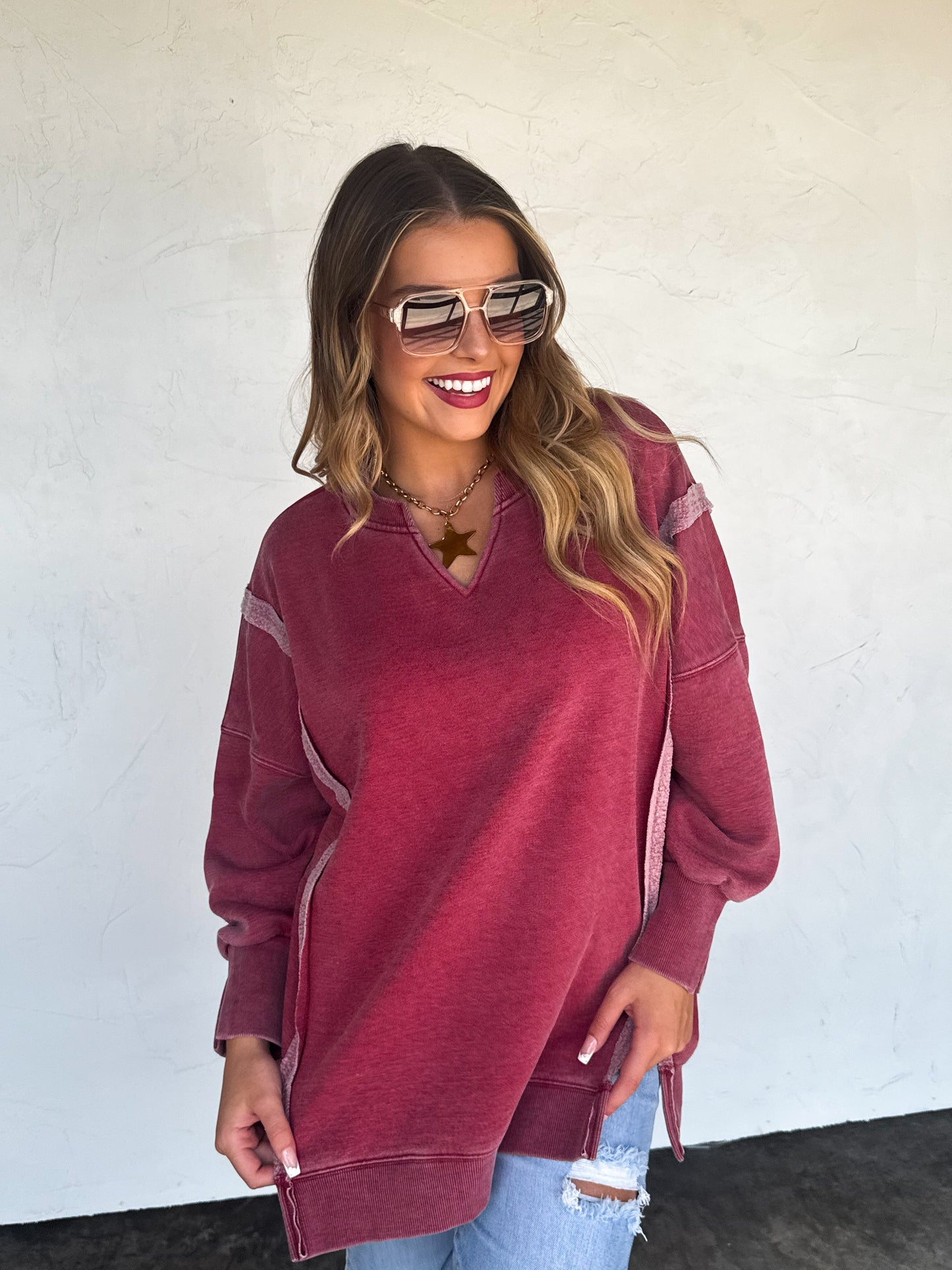 PREORDER- THE COMFY CUT SWEATSHIRT