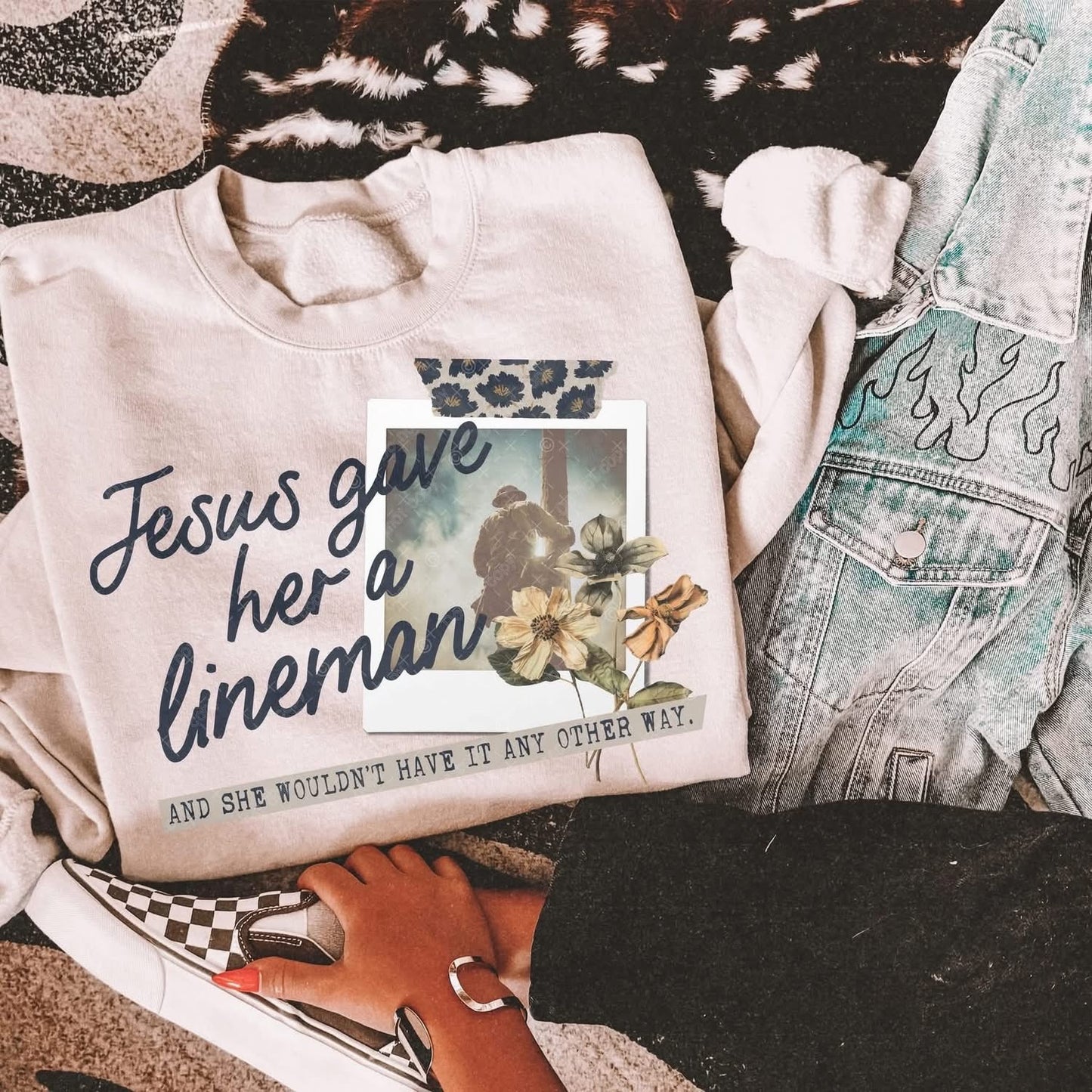 Jesus Gave Her A….-Comfort Colors Tee