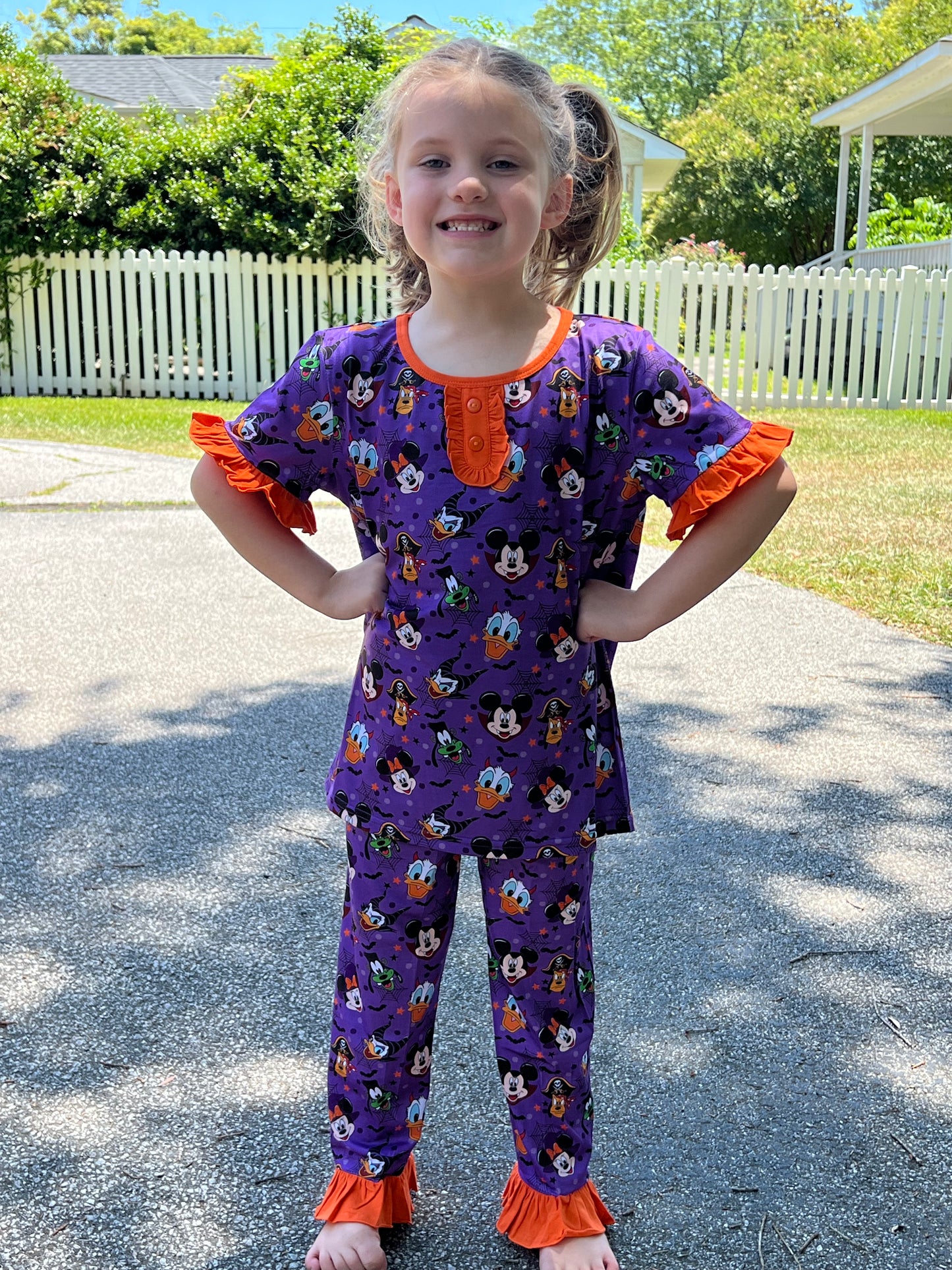 Purple Magical Halloween Lounge Sets-RTS