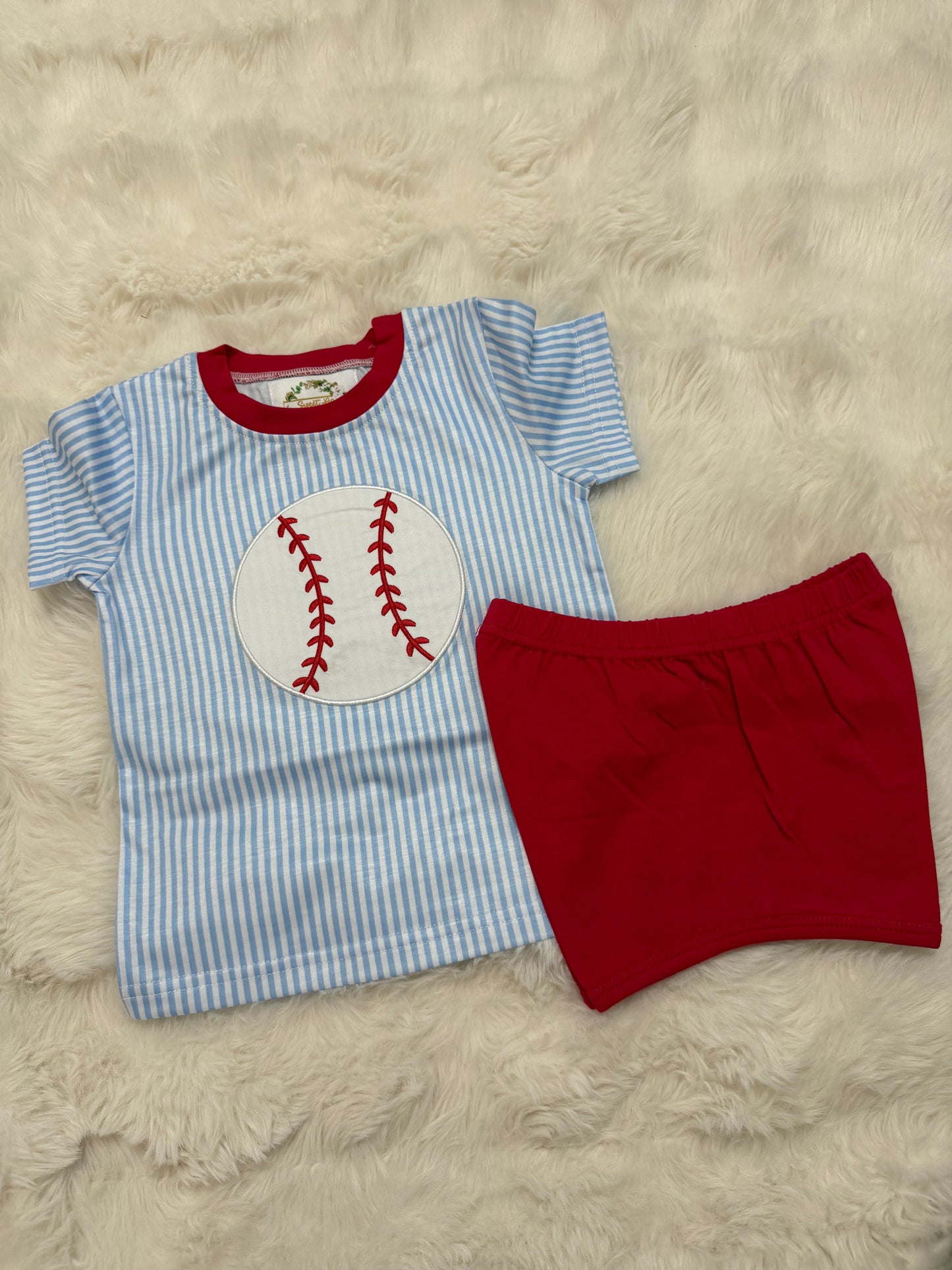 Blue Stripes Baseball Collection-RTS
