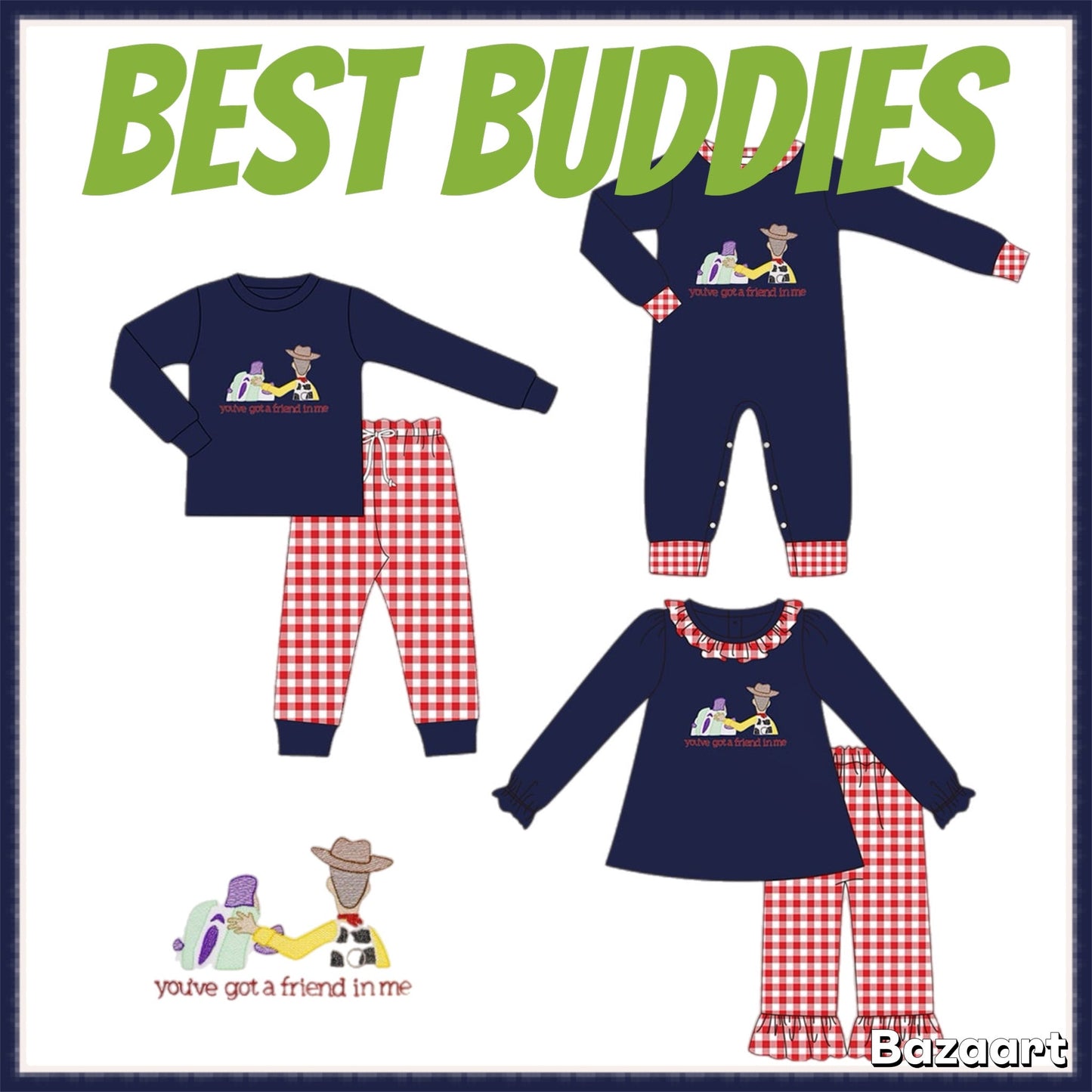 Best Buddies Embroidery - ETA Dec