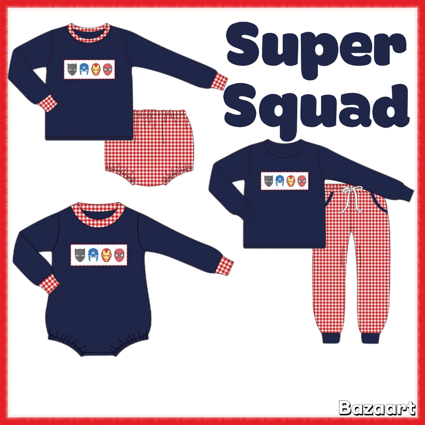 Super Squad Embroidery - ETA November