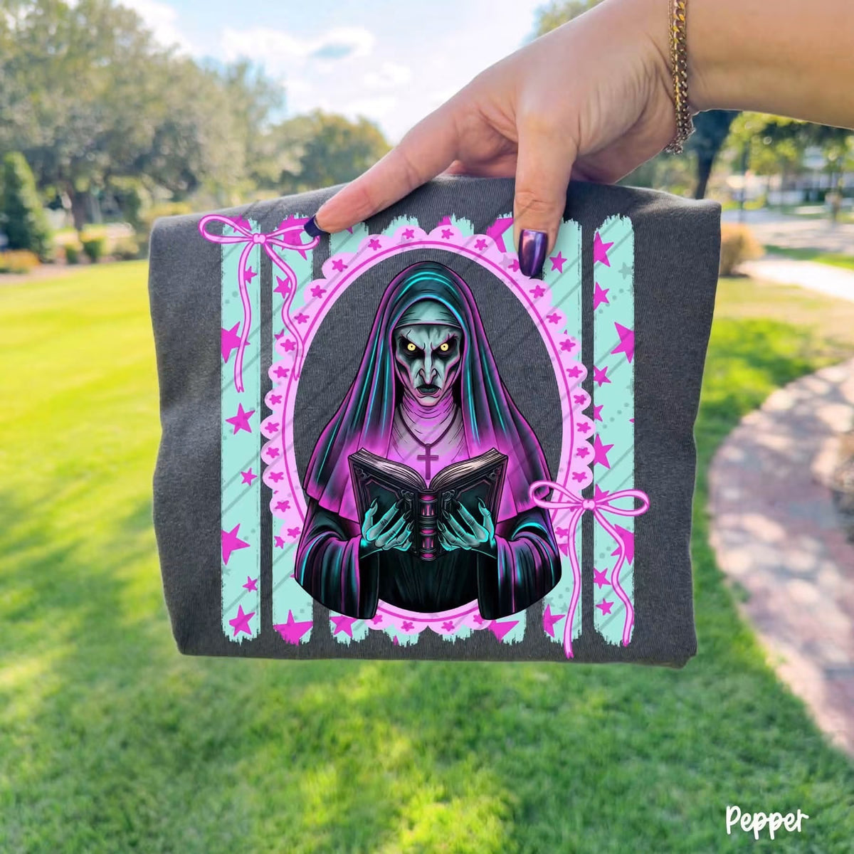 Preppy Horror Graphic Tee