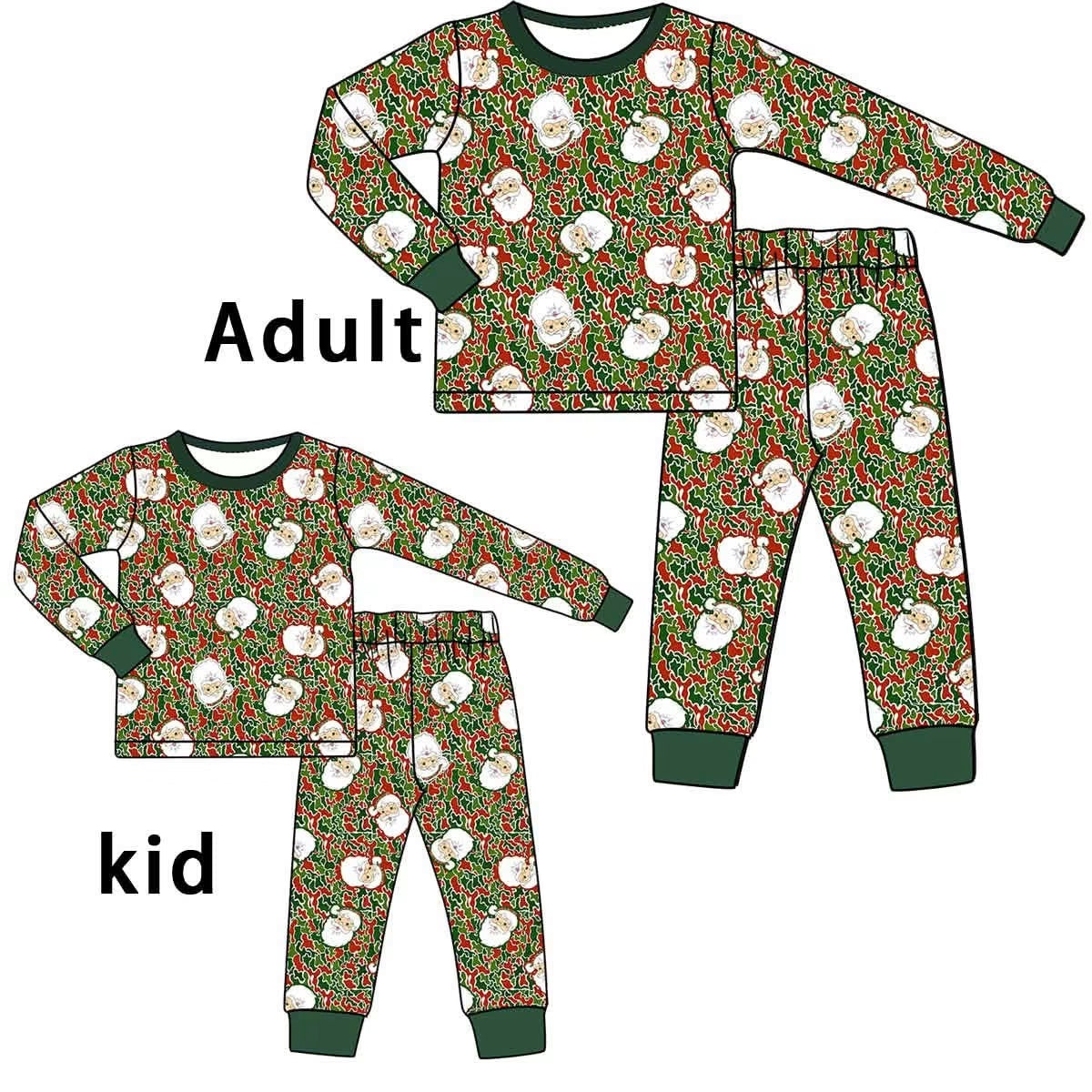 Camo Santa Christmas Lounge Sets-ETA November