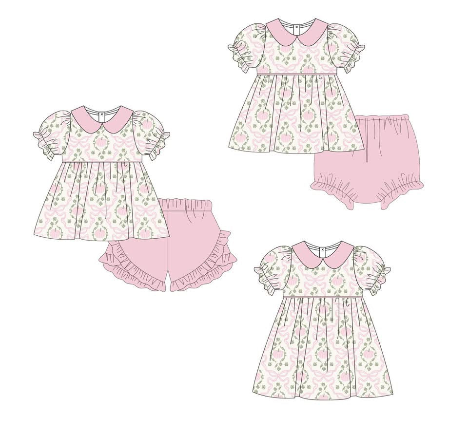 Girls Pumpkin Vine Coquette Collection-ETA August