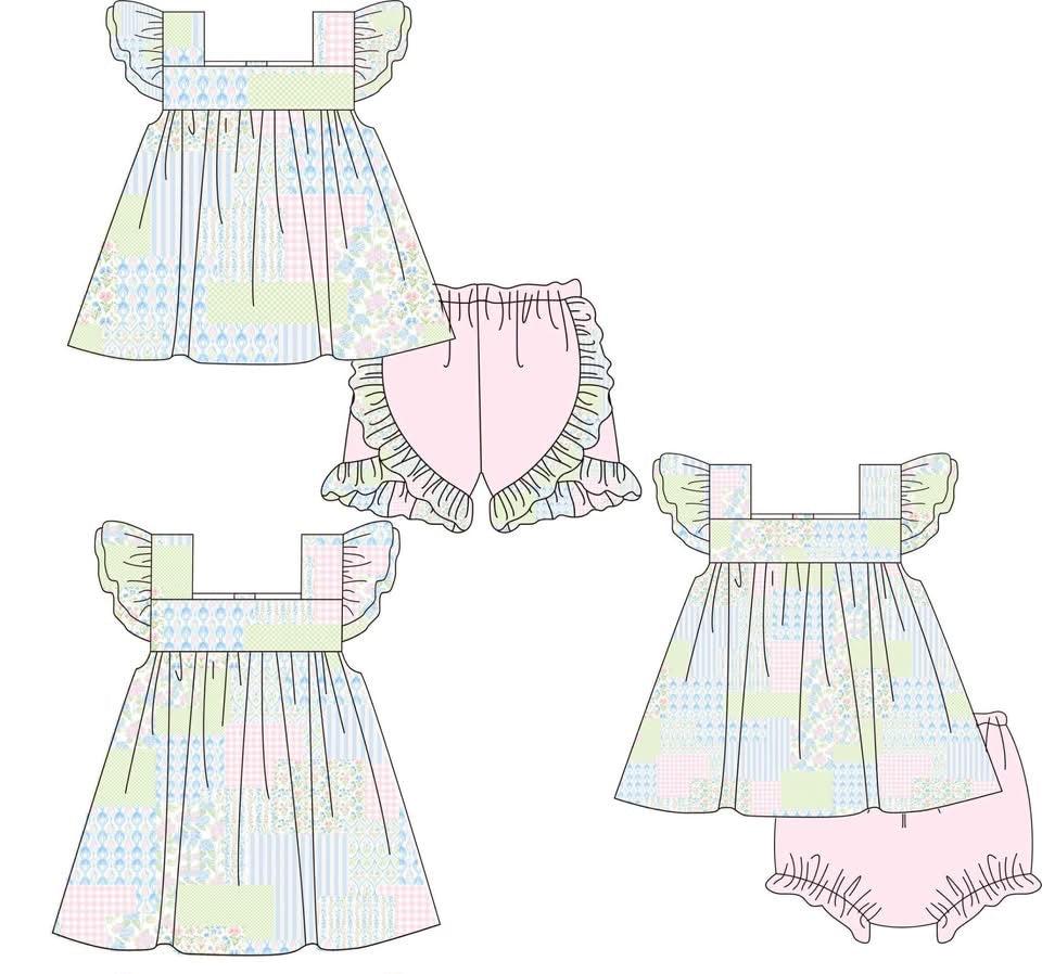Girls Preppy & Pieced Collection-ETA August