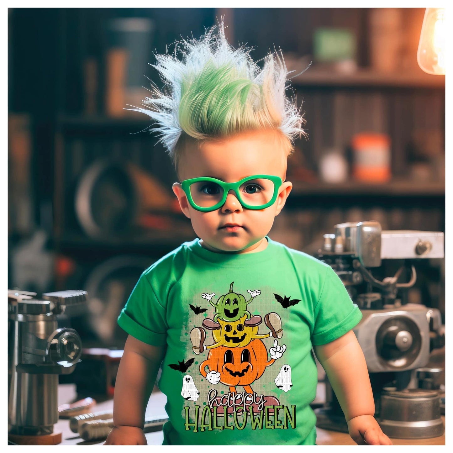 Kids Happy Halloween Graphic Tee