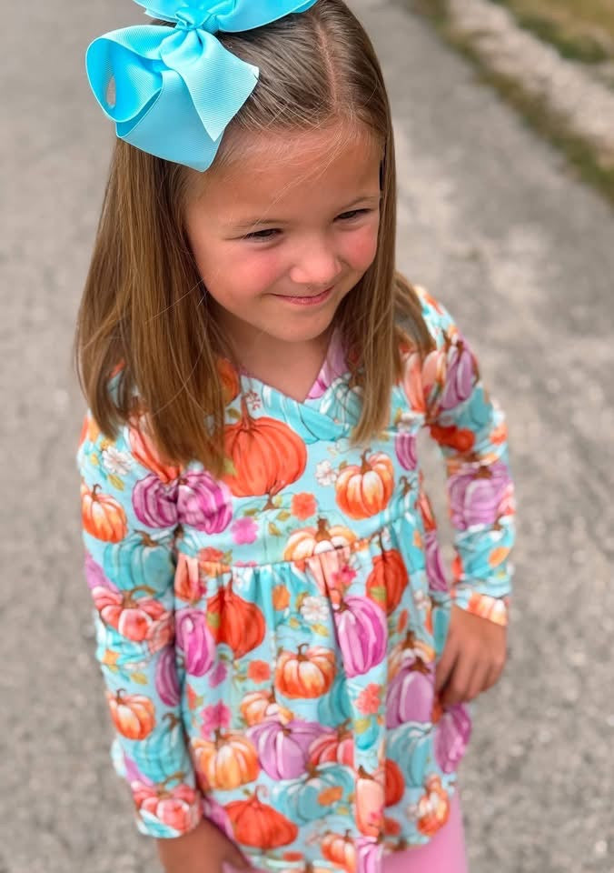 Pre-Order: Preppy Fall Pumpkin Set-ETA OCT