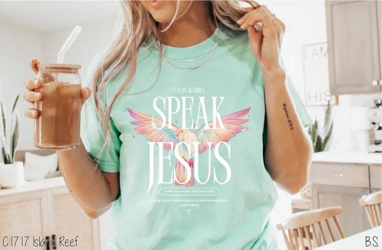Speak The Name Of Jesus-Comfort Colors
