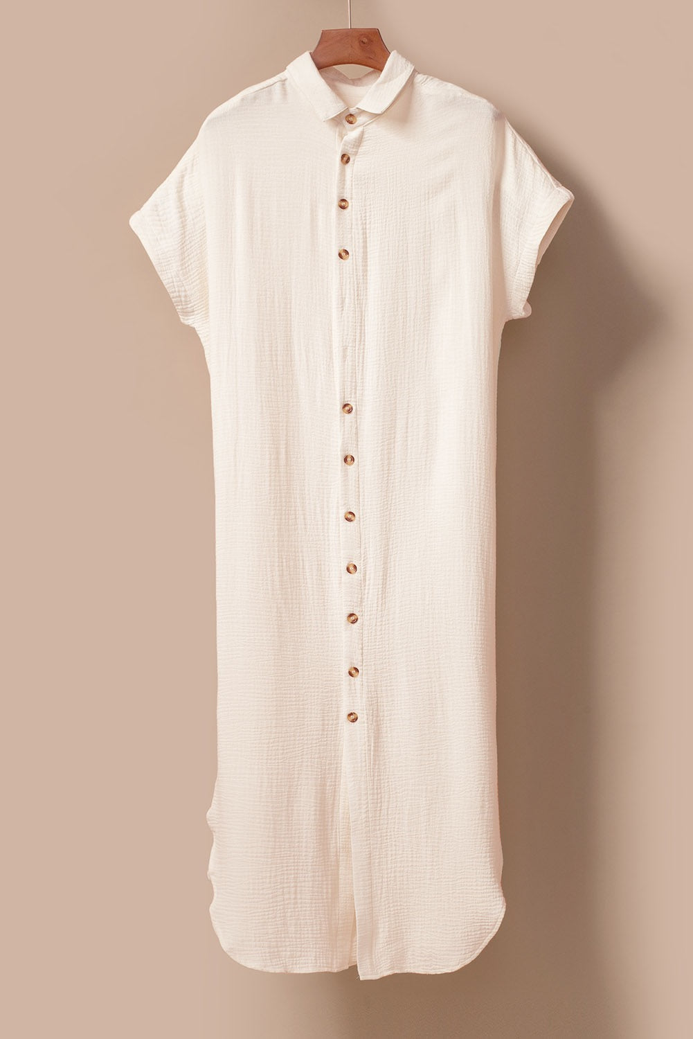 Apricot Button Maxi-ETA LATE MAY