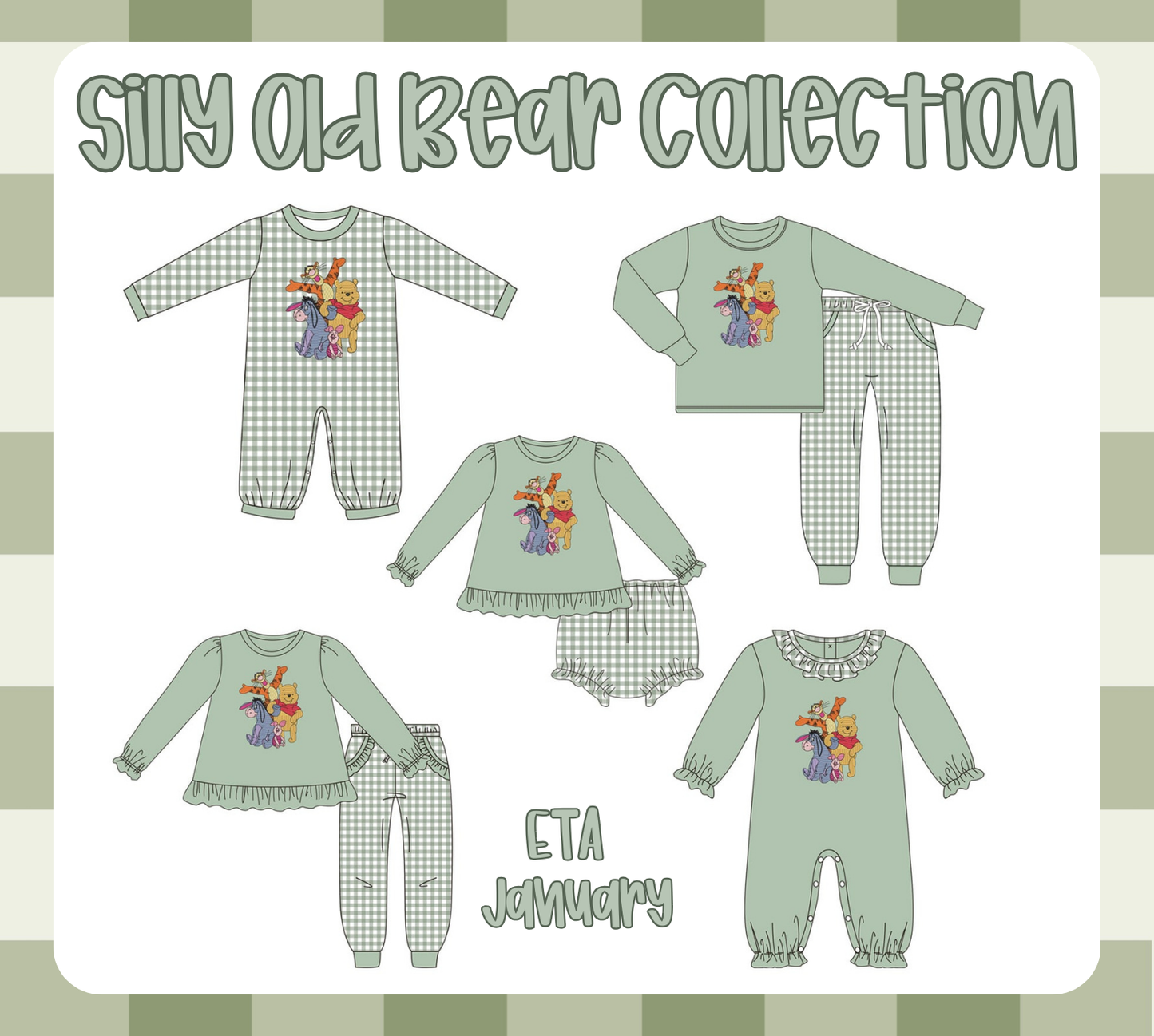 Silly Old Bear Collection-ETA JANUARY