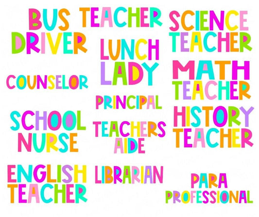 Bright School Profession Tee