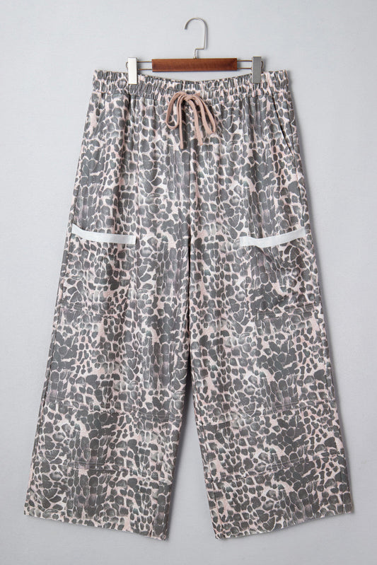 Leopard Plus Loose Pants November.