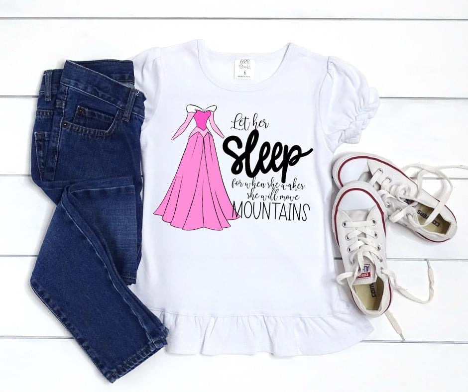 Let Her Sleep kids tee