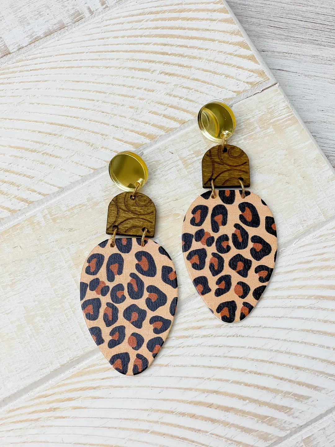 Christmas Light Dangle Earrings