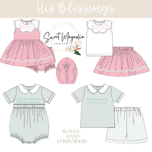 PO15 - His Blessings - ETA:  September to SMSC then you