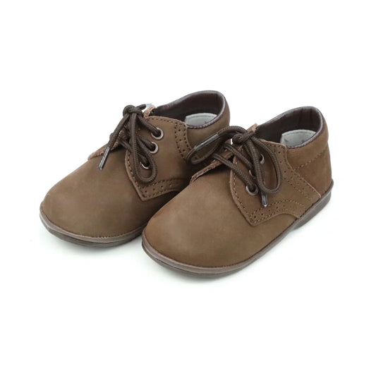 L'AMOUR PREORDER - James Boy's Leather Lace Up Shoe (Baby): ETA October