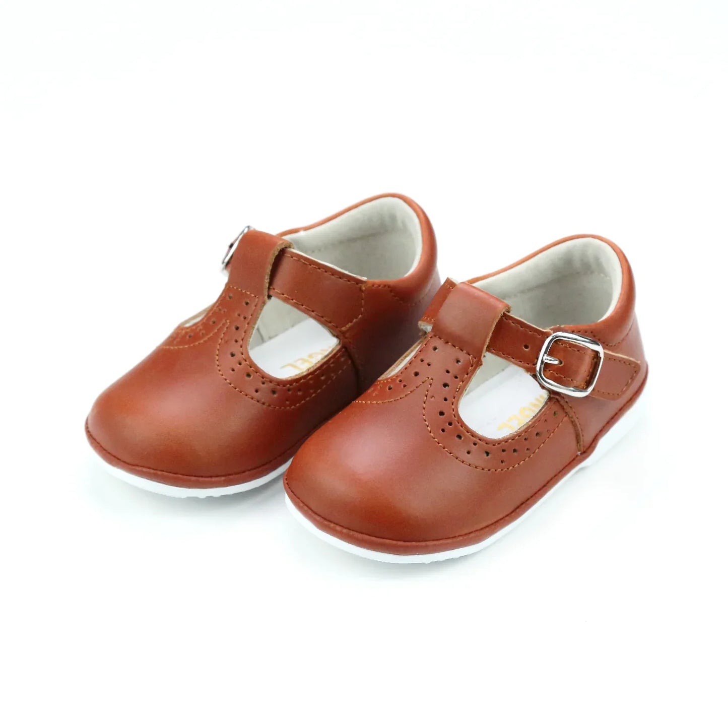 L'AMOUR PREORDER - Gemma Leather T-Strap Mary Jane (Baby): ETA October