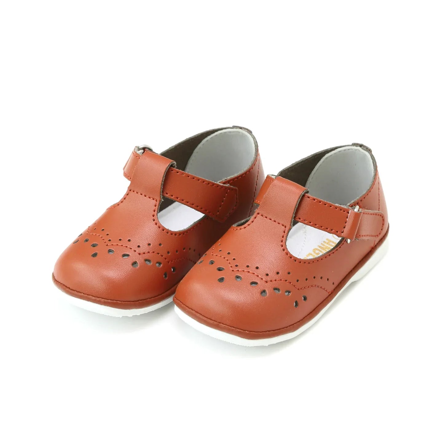 L'AMOUR PREORDER - Birdie Leather T-Strap Mary Jane (Baby): ETA October