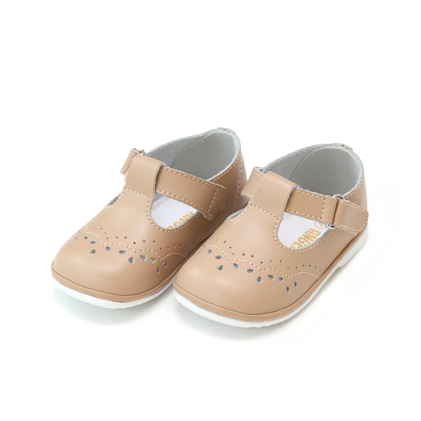 L'AMOUR PREORDER - Birdie Leather T-Strap Mary Jane (Baby): ETA October