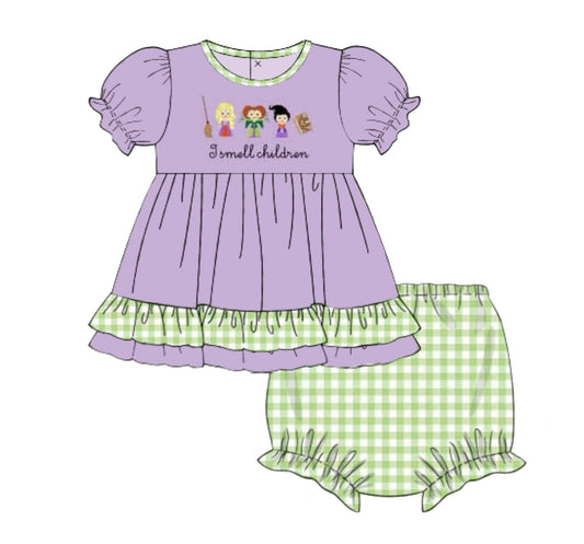 Spooky Sisters Bloomer Set-ETA SEPTEMBER