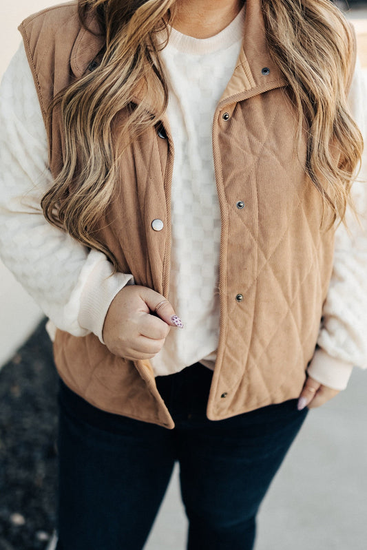 Plus Size Quilted Jacket Preorder-November