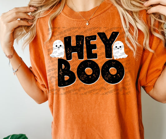 Hey Boo Graphic Tee