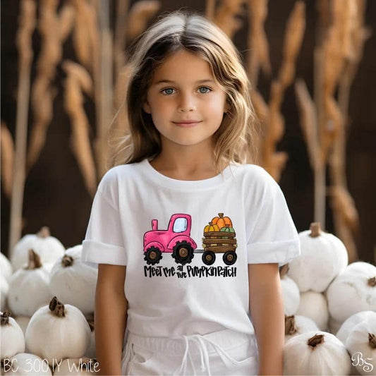 Meet Me At The Pumpkin Patch Kids Tee