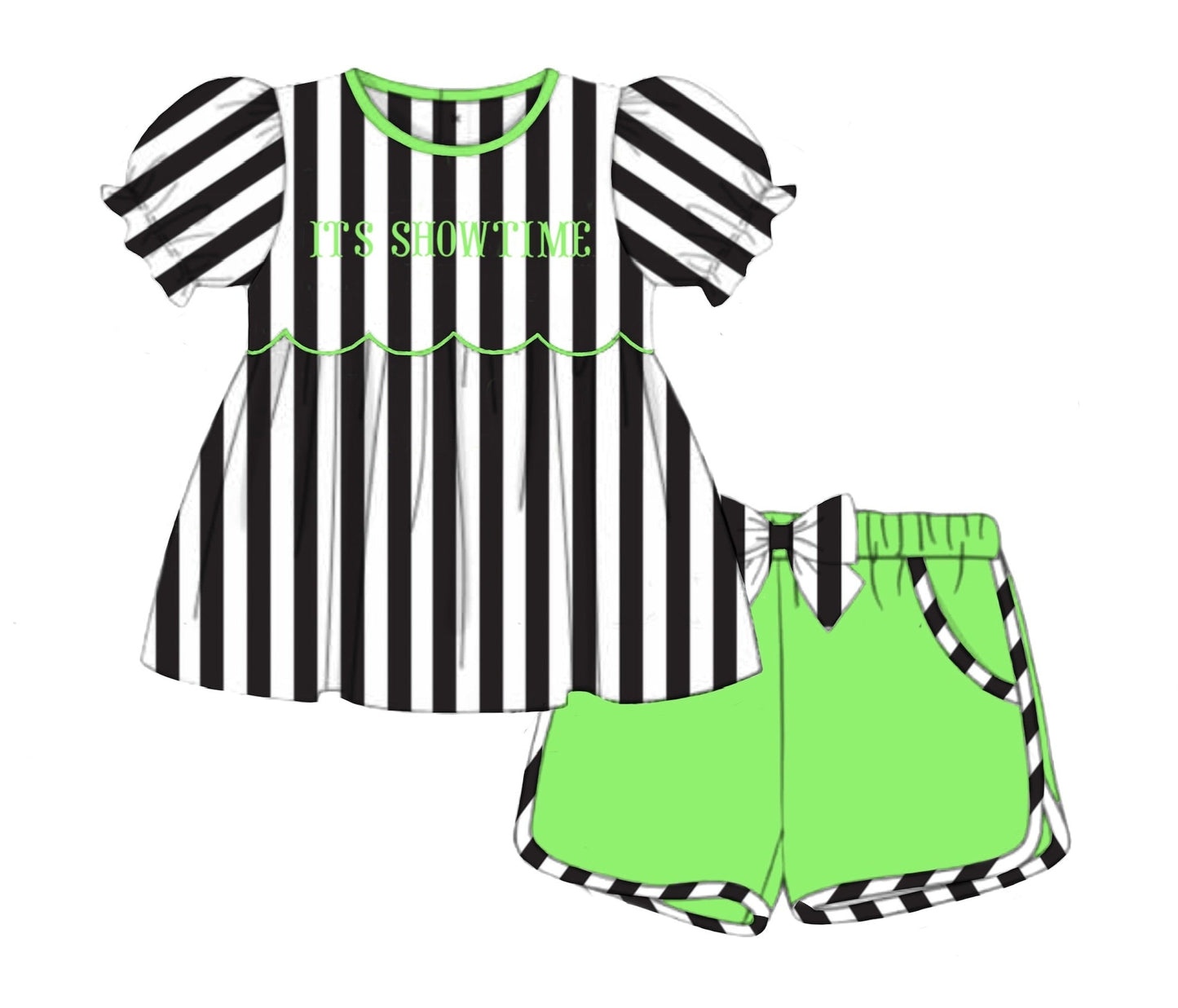 It's Showtime! Girl Short Set-ETA SEPTEMBER