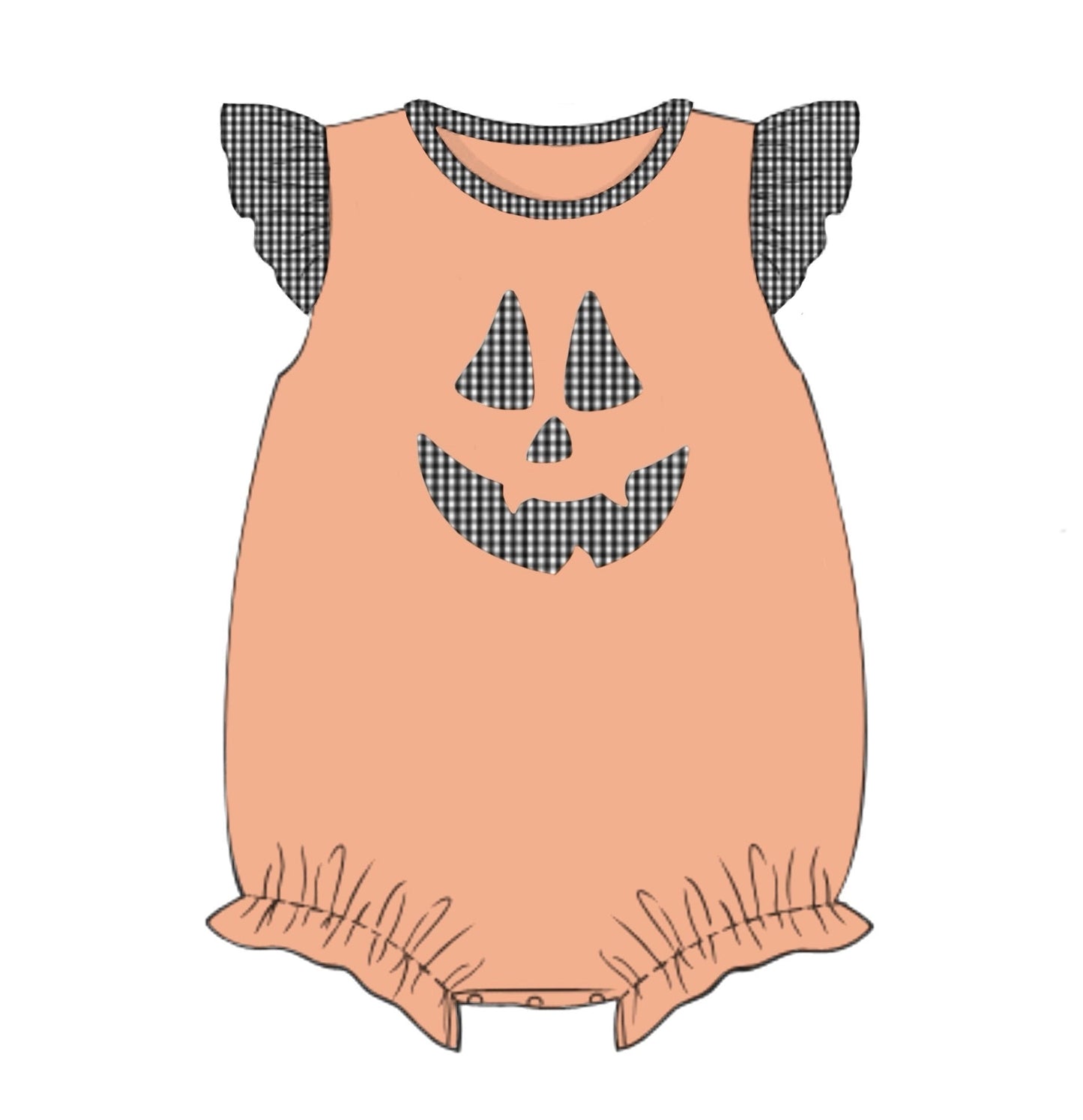 Jolly Jack-O-Lantern Girl Bubble-ETA SEPTEMBER