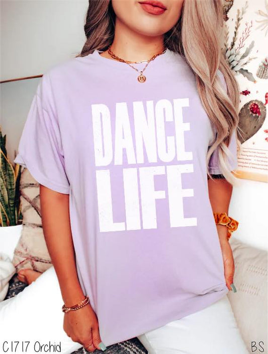 Dance Life Comfort Color Tee-Youth