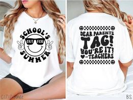 Tag Schools Out Comfort Color Tee-Adult