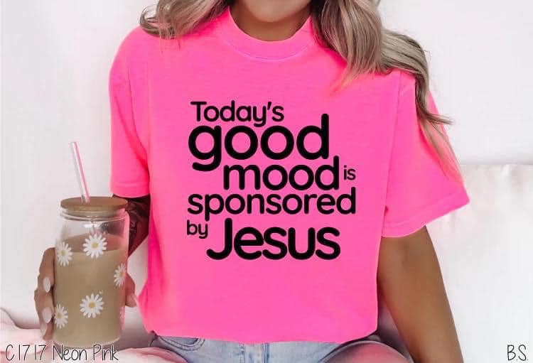 Today's Good Mood Comfort Color Tee-Adult