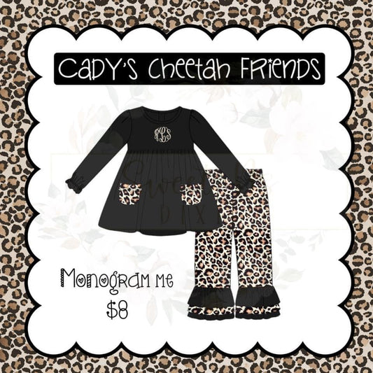 Cady's Cheetah Friends-ETA September