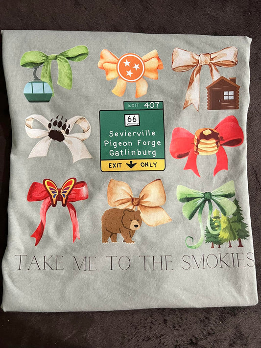 Take Me To The Smokies Comfort Colors Tee