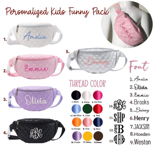 Personalized Kids Fanny Pack-ETA November